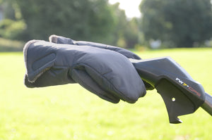 Golf Cart Glove attached to cart